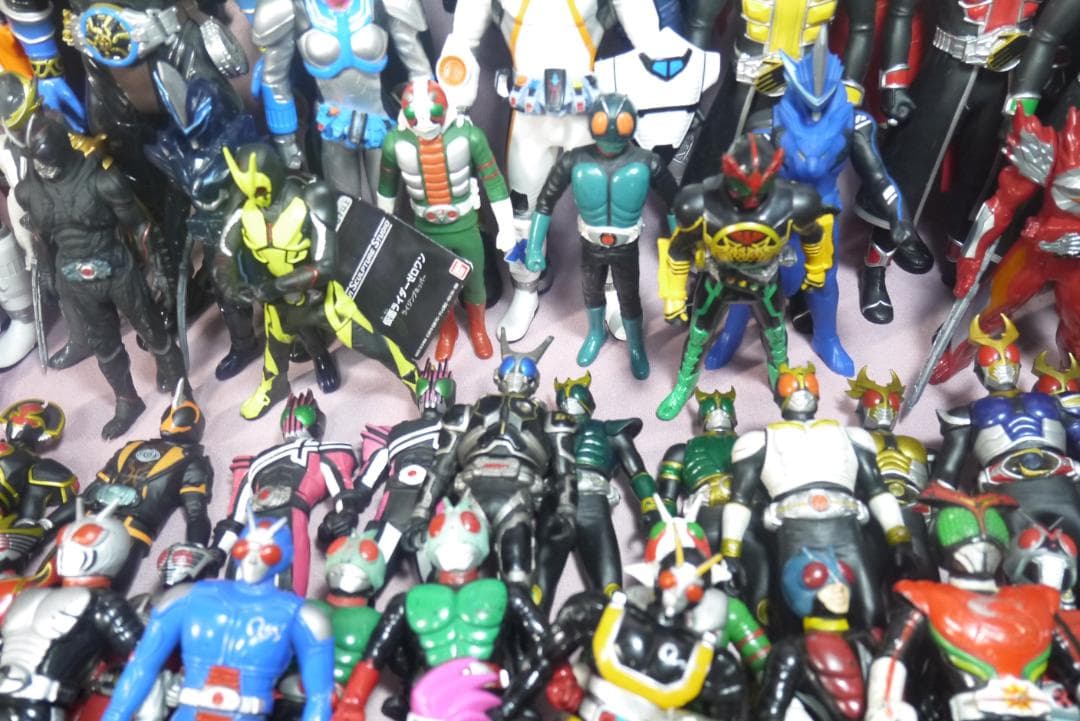ライダーヒーローシリーズ　ビッグサイズソフビフィギュア　116体セット