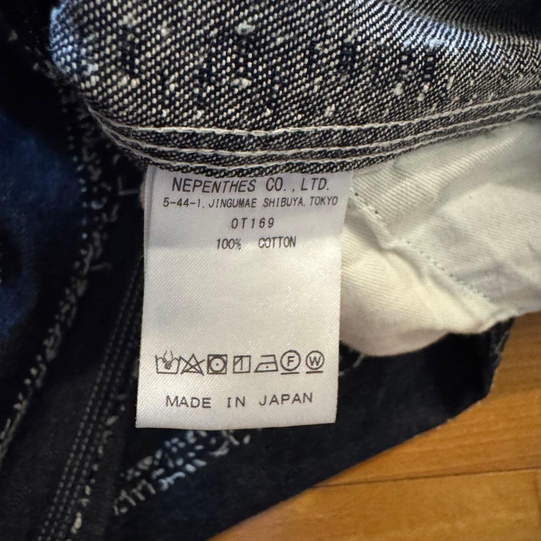 needles ストライプデザイン サルエルパンツ デニム