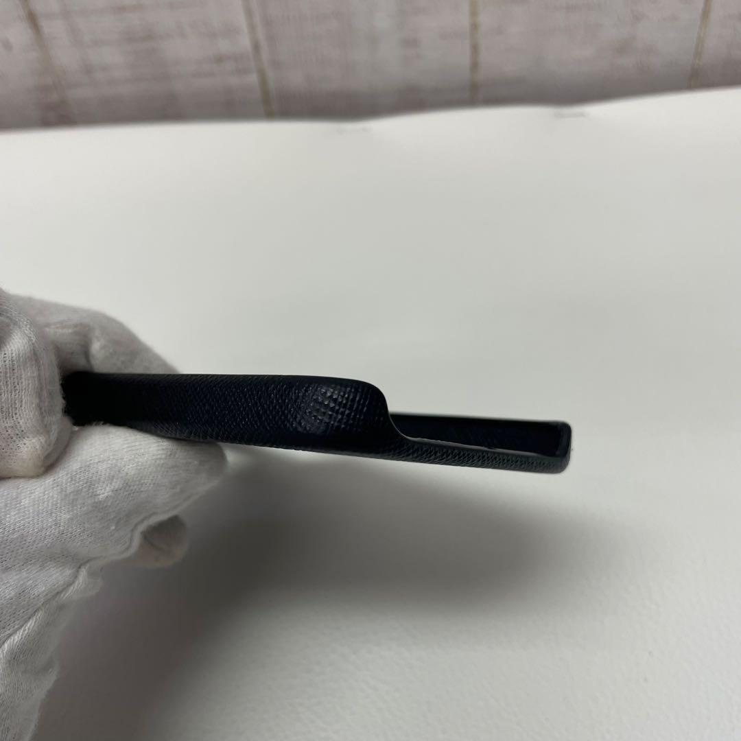 PRADA iPhone用サフィアーノレザーケース 黒