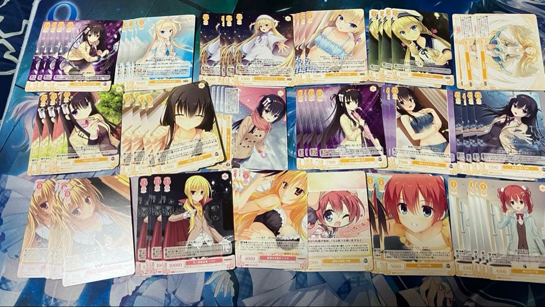 ゆずソフト　ヴァイスシュヴァルツ　RR以下4コンセット