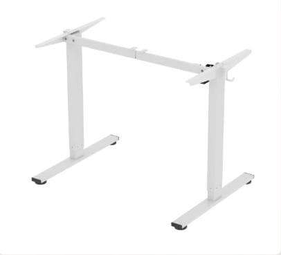 Flexispot EF1 ホワイト脚部＋ホワイトウッド(マーブル)天板