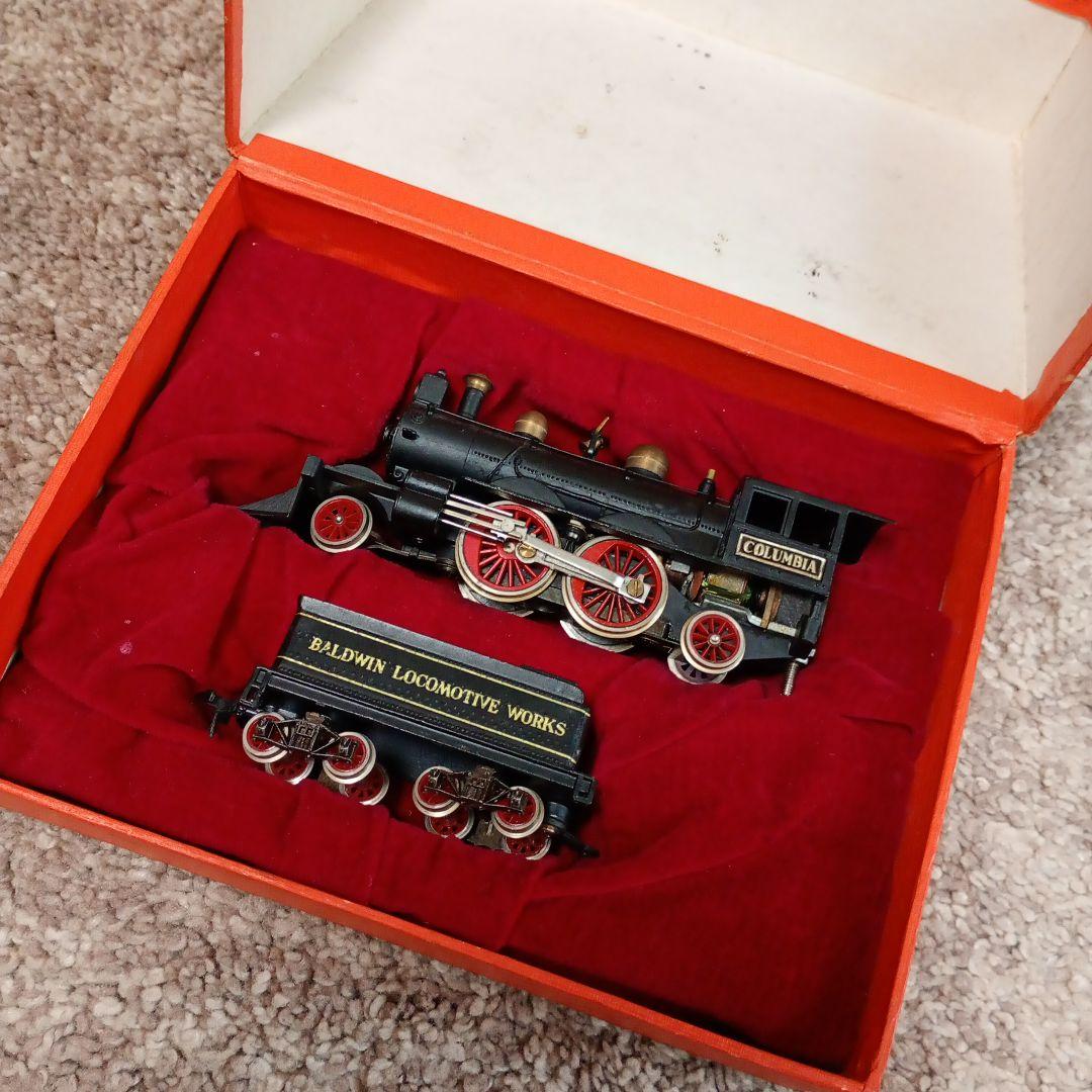 HOゲージ　蒸気機関車　コロンビア号　日本製　鉄道模型　172