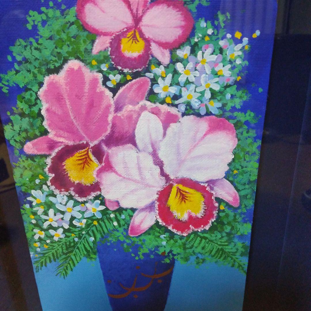 絵画/深代 博/抽象画/静物画/モダンアート/原画/写実画/額装/額縁/油彩画3