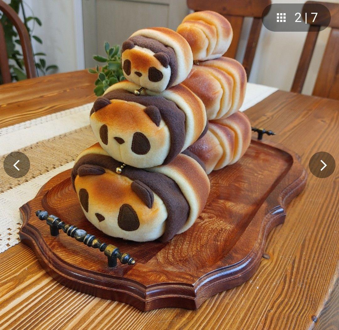 マリさんベーカリー　パンダロールのポーチセット