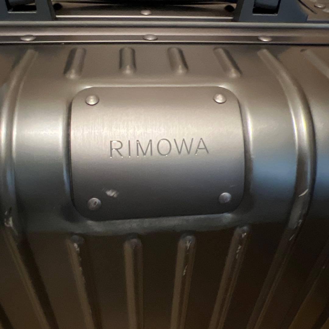 Rimowa - オリジナル スーツケースアルミキャリーケース グレー