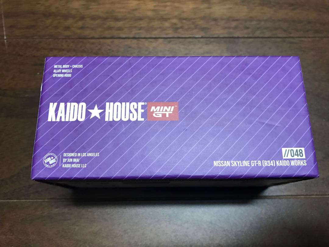 KAIDO HOUSE スカイライン ミニカー　パープル☆街道ハウス1/64
