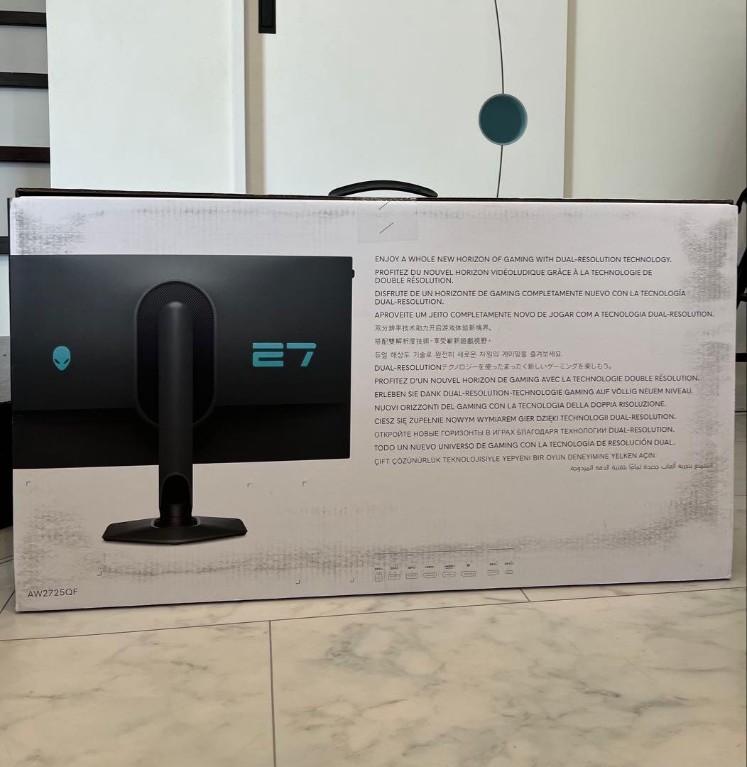 DEL ALIENWARE27インチゲーミングモニター