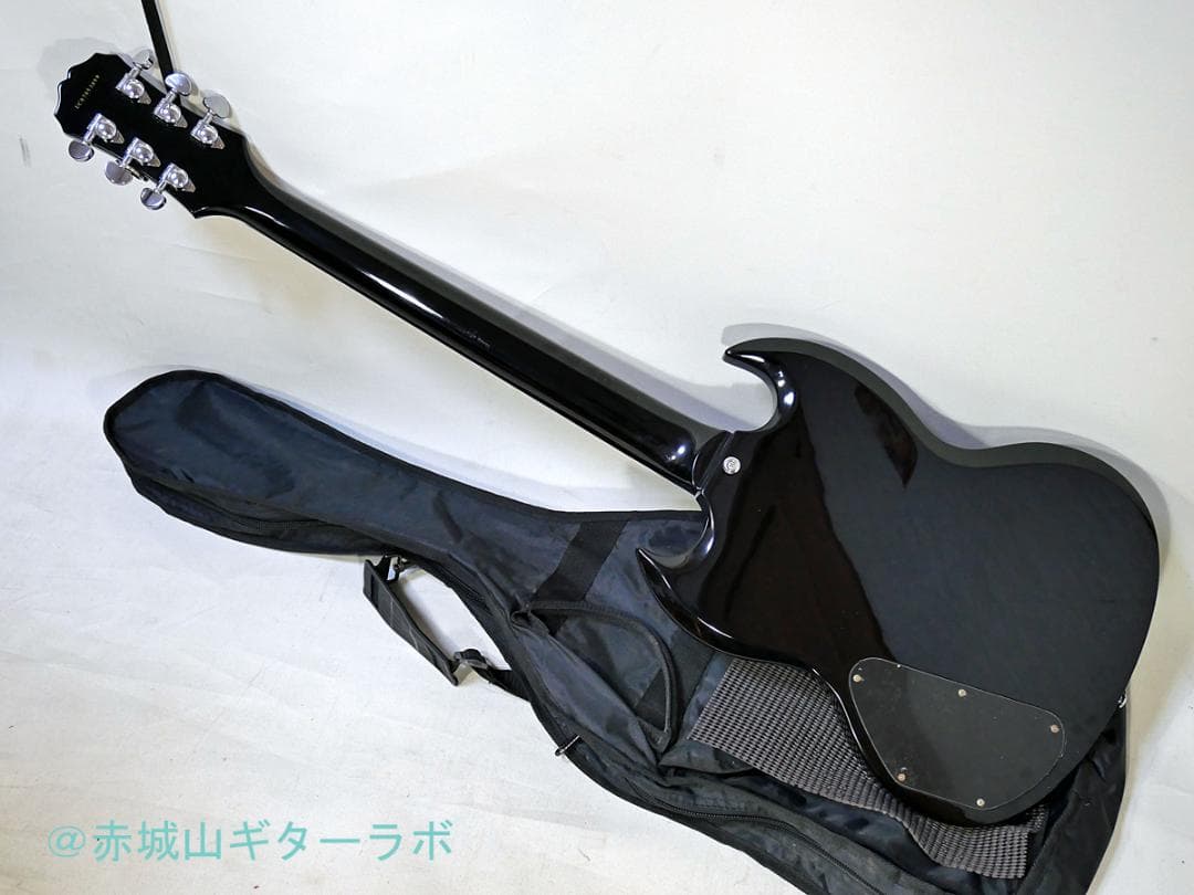 Epiphone G-400 BK 2007年韓国製★ソフトGIGケース付