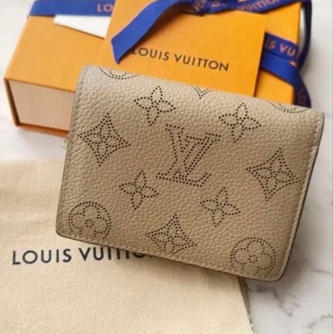LOUIS VUITTON ポルトフォイユ・クレア ガレ モノグラムマヒナ　財布