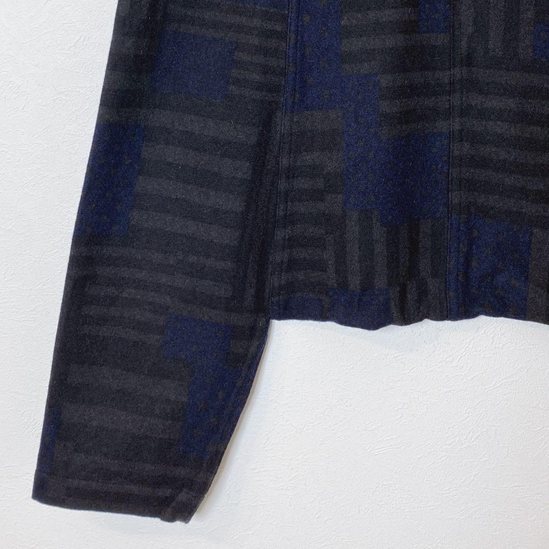 美品✨COMME des GARCONS ウール総柄サルエルパンツ S