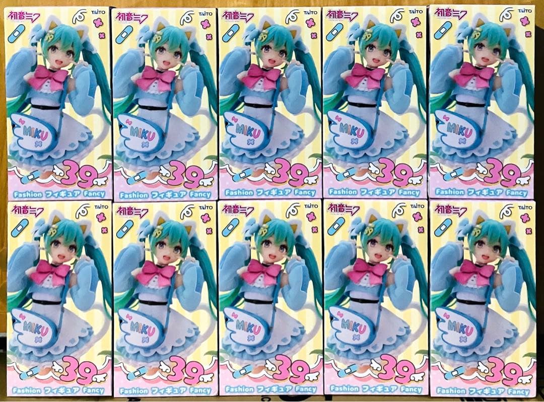 初音ミク Fashion フィギュア Fancy 10個セット