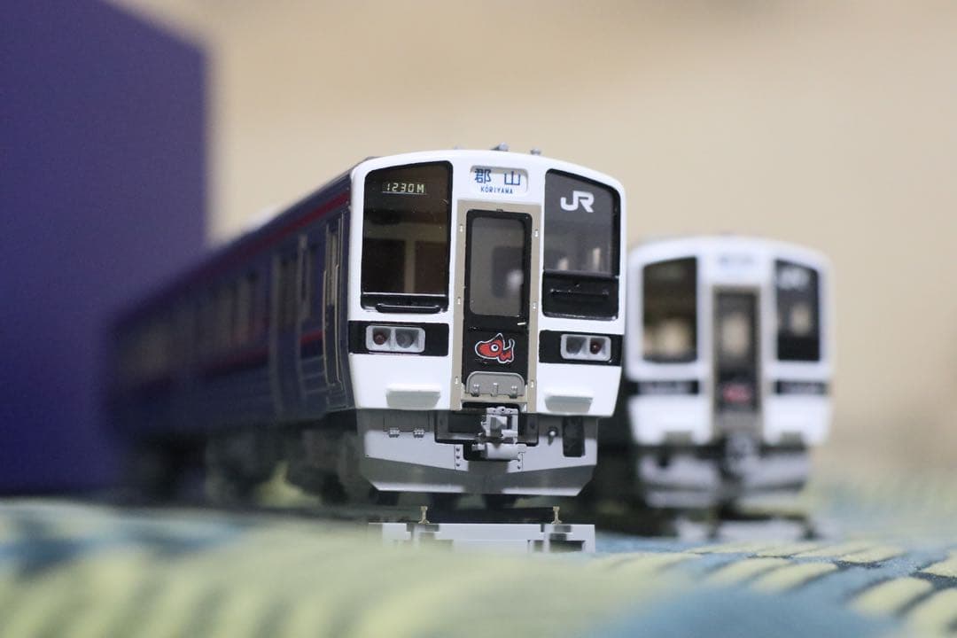 新品未走行　カツミ 719系磐越西線あかべぇ色　2両セット