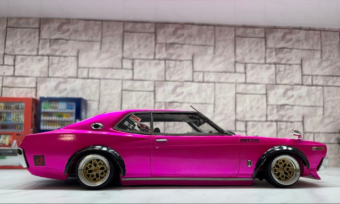 1/18ミニカー　IGブタケツローレル　弥生深リムセミワークスカスタム