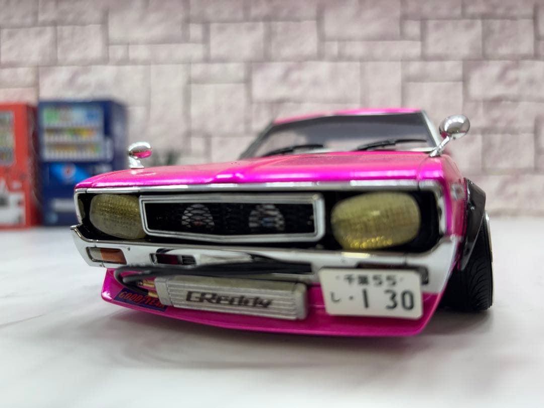 1/18ミニカー　IGブタケツローレル　弥生深リムセミワークスカスタム