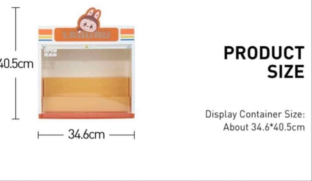 ラブブ Wacky Mart シリーズ ディスプレイコンテナ