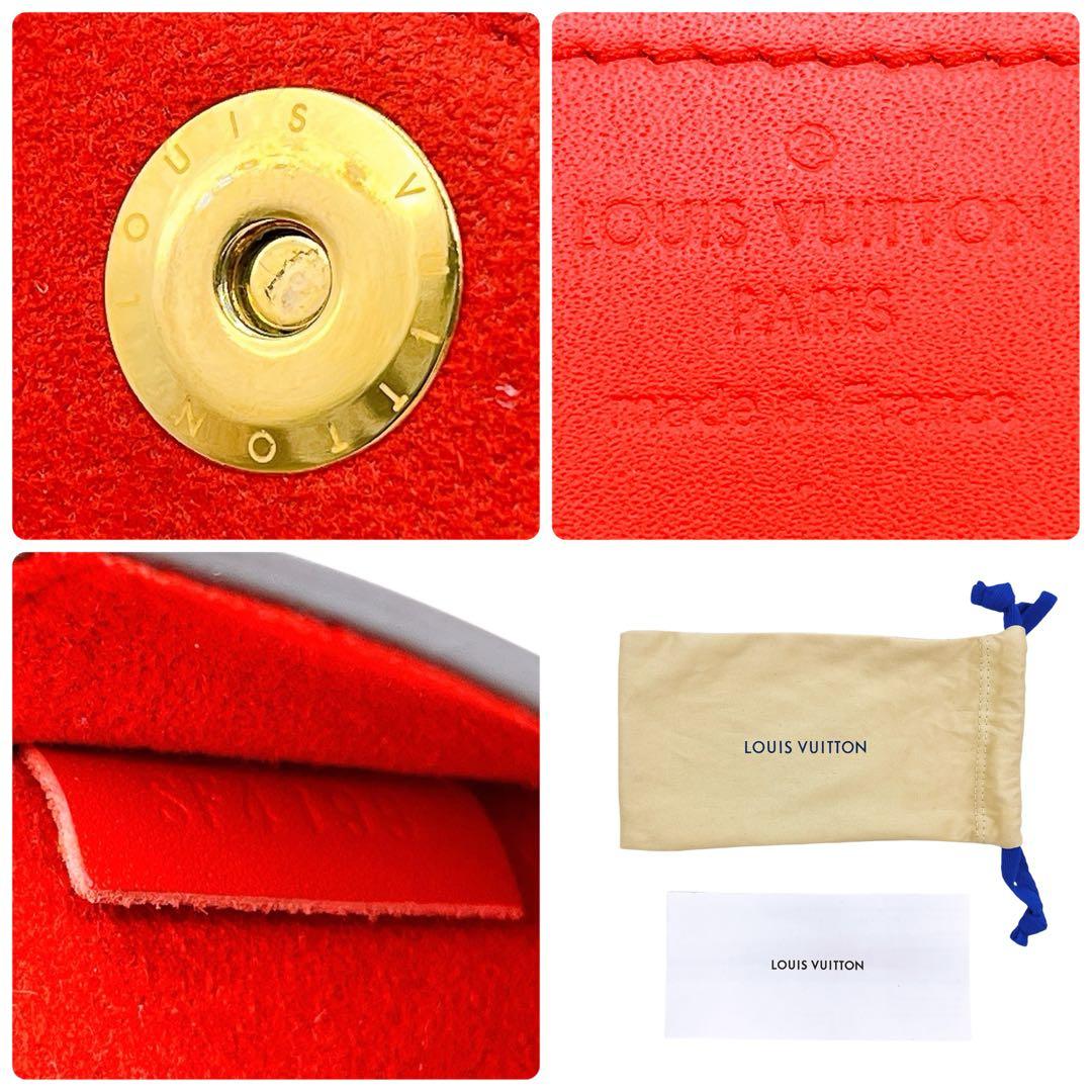 美品 ルイヴィトン GI0372 メガネケース エテュイ リュネット ウディ 茶