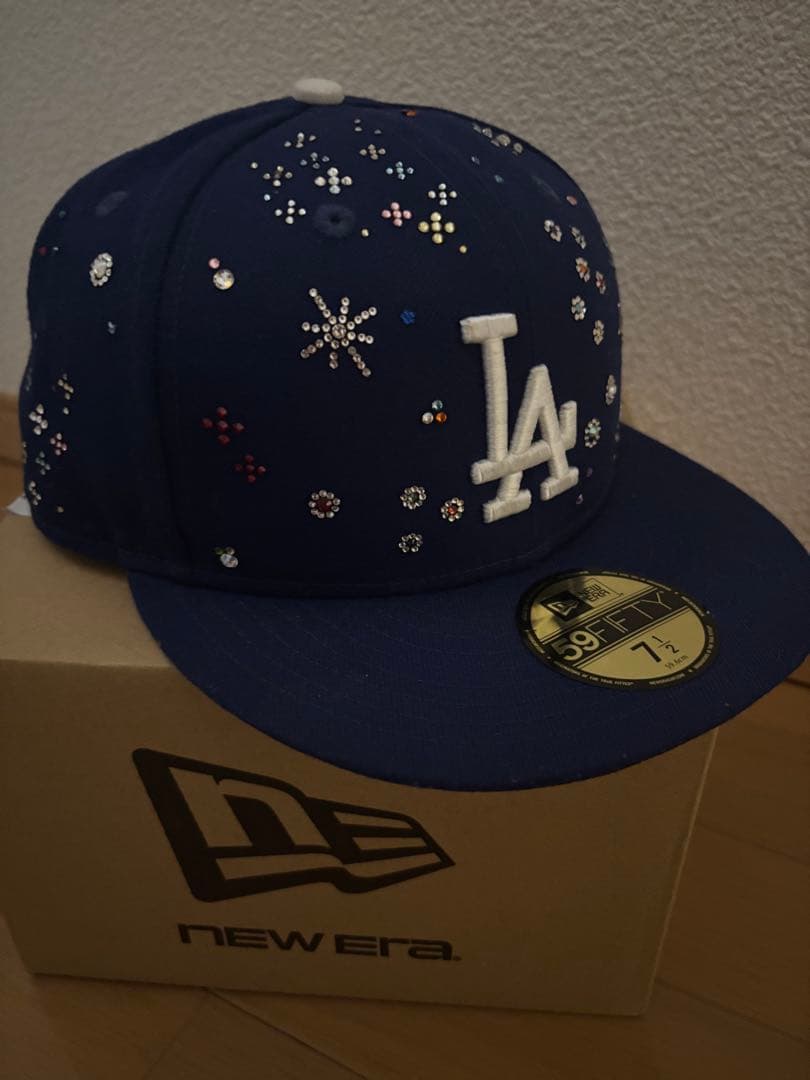 New Eraジュエルキャップ スワロフスキー　71/2