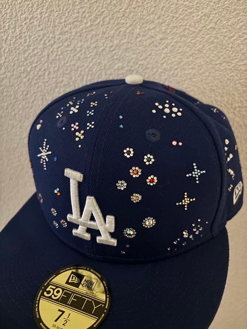 New Eraジュエルキャップ スワロフスキー　71/2