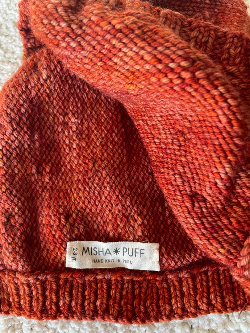 MishaandPuff ポップコーンボンネット帽子