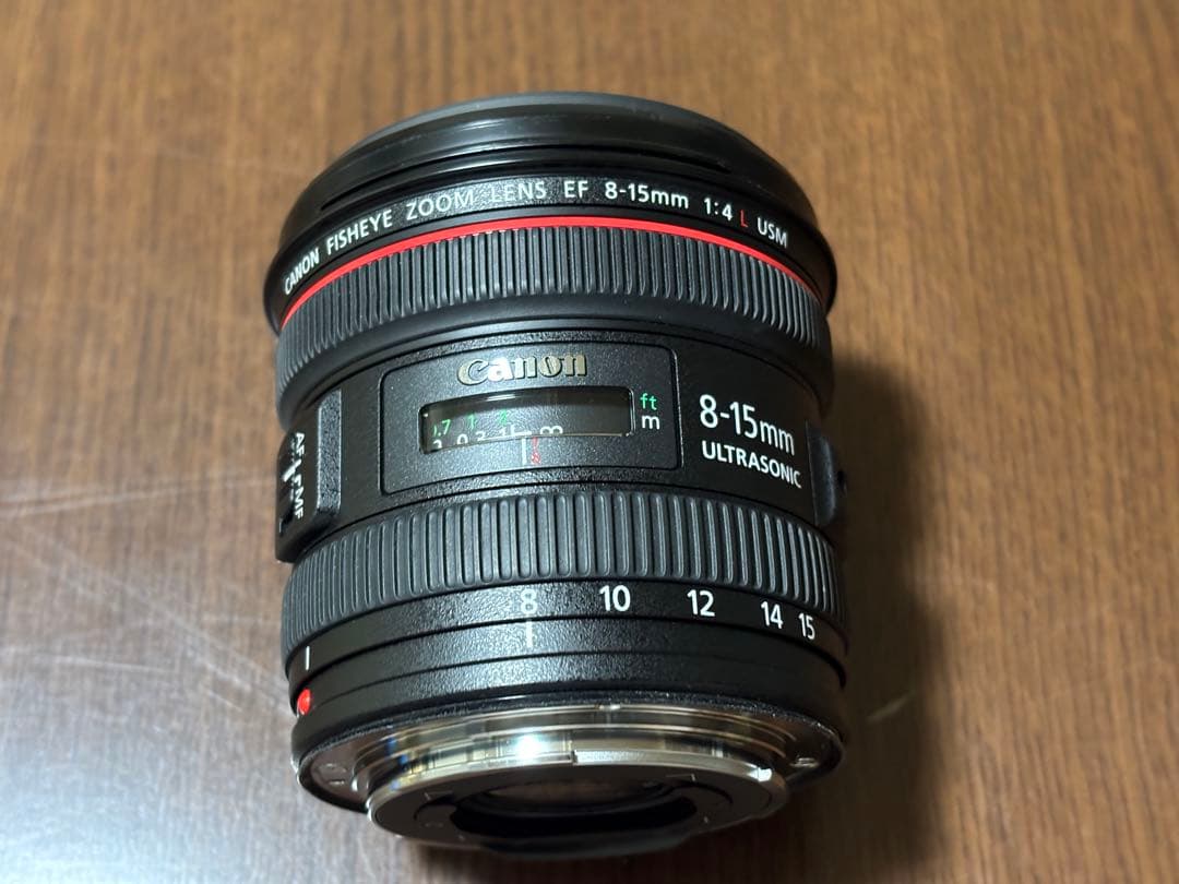 Canon EF 8-15mm F4L フィッシュアイ USM 動作確認済み