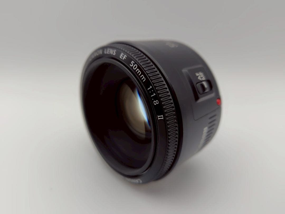 ☆美品【Canon】EF 50mm F1.8 II 単焦点 キャノン キヤノン