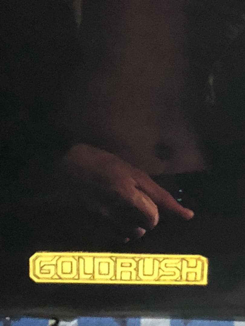 美品矢沢永吉ゴールドラッシュB1サイズポスター