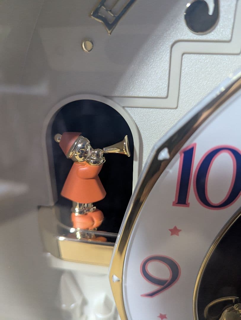 【未使用】SEIKO 電波時計 ウェーブシンフォニー RE555S からくり時計