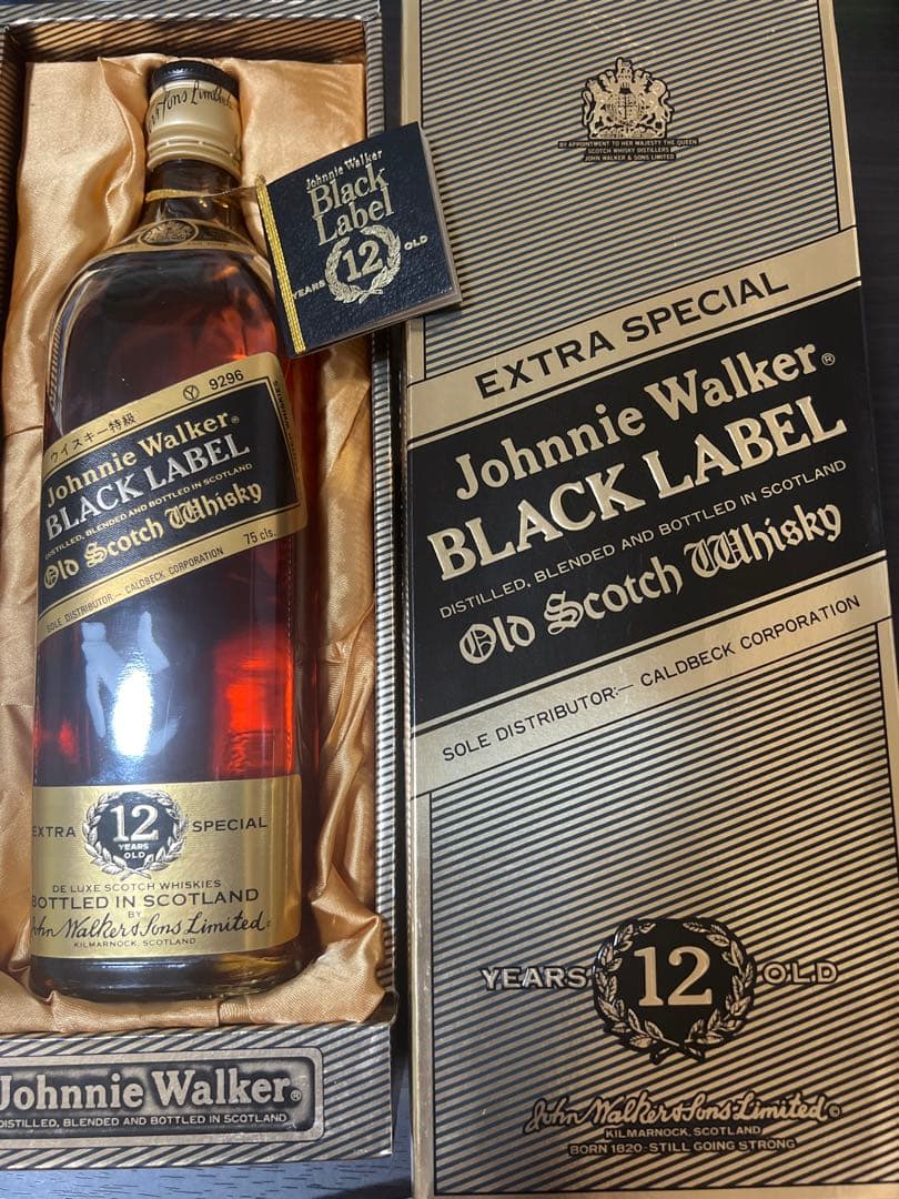 Johnnie Walker 特級 BLACK LABEL 〔Y9296〕