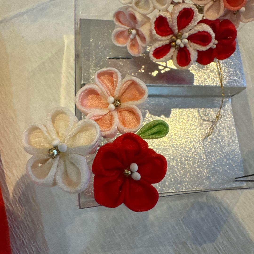 七五三　お祝い着　正絹　被布、長襦袢付き　セット