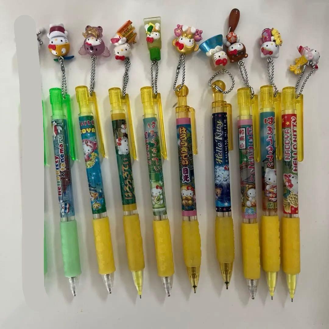 ご当地キティ　シャープペン　ボールペン　54本