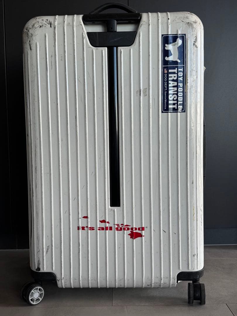 RIMOWA リモワ サルサエアー 4輪 ホワイト 84リッター