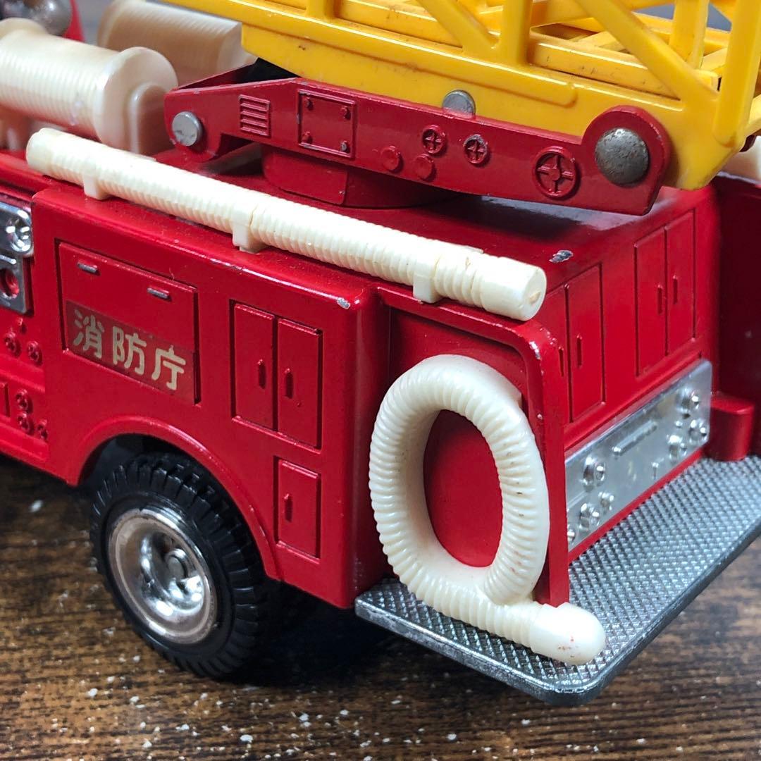 ヨネザワ ダイヤペット いすゞ 梯子消防車 1/40 日本製 希少 レア