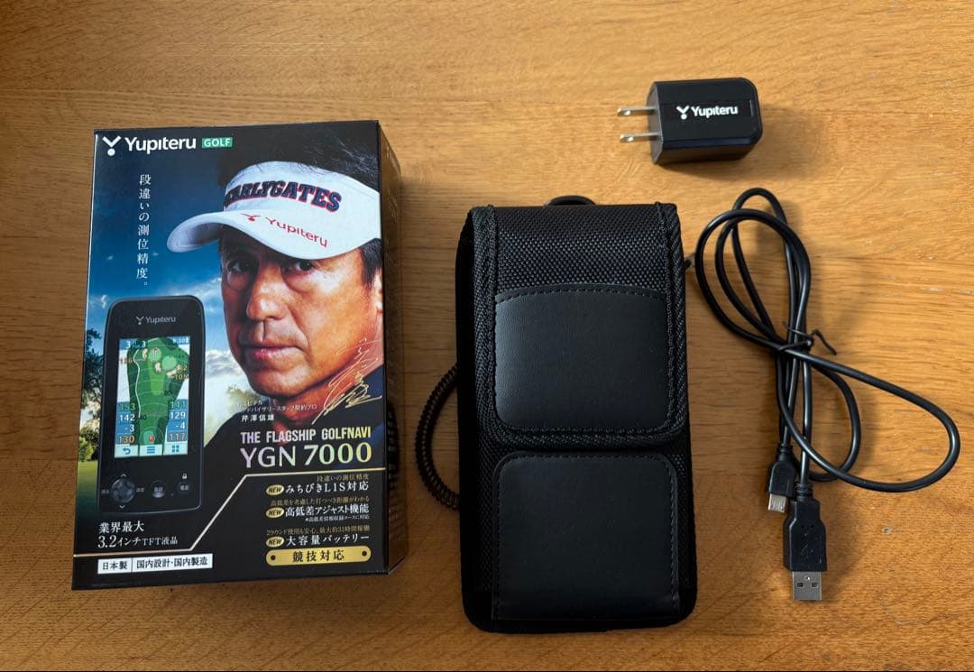 ゴルフ距離計Yupiteru YGN7000 GPSナビ