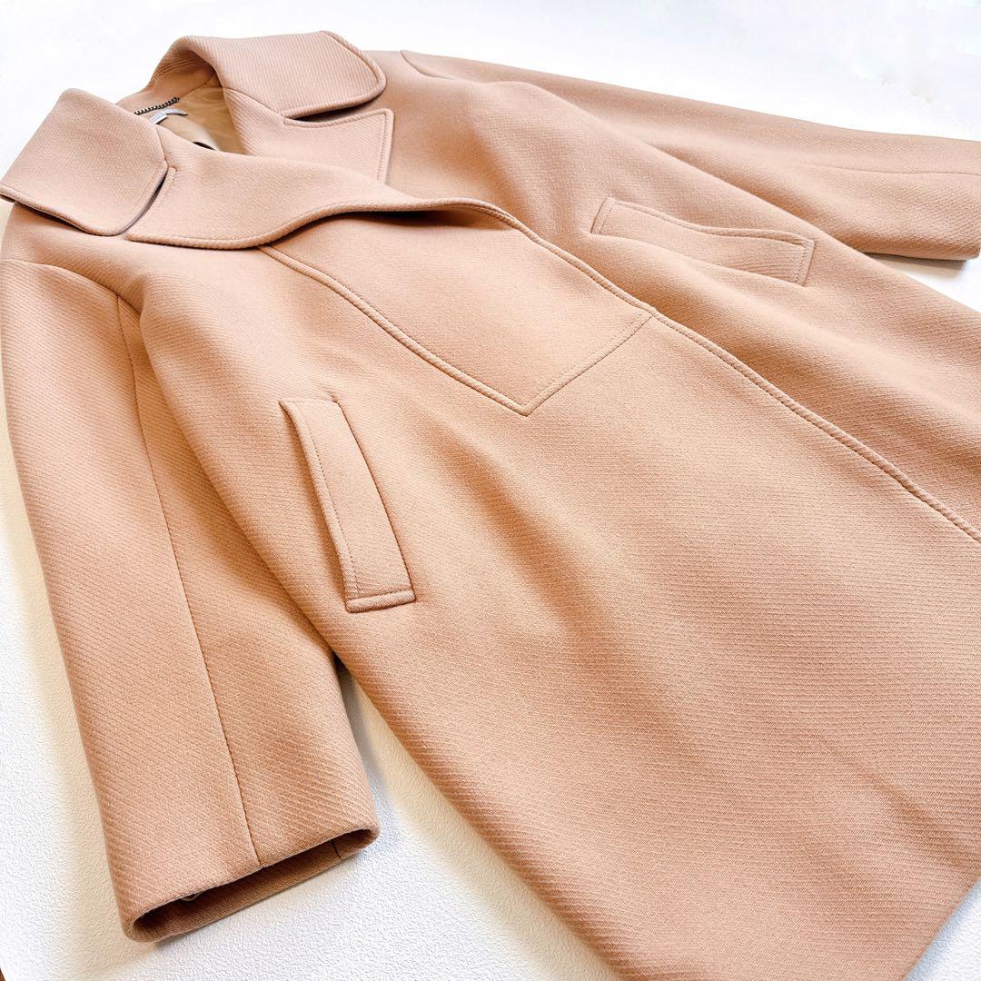 ステラマッカートニー　ウール100% チェスターコート キャメル　36