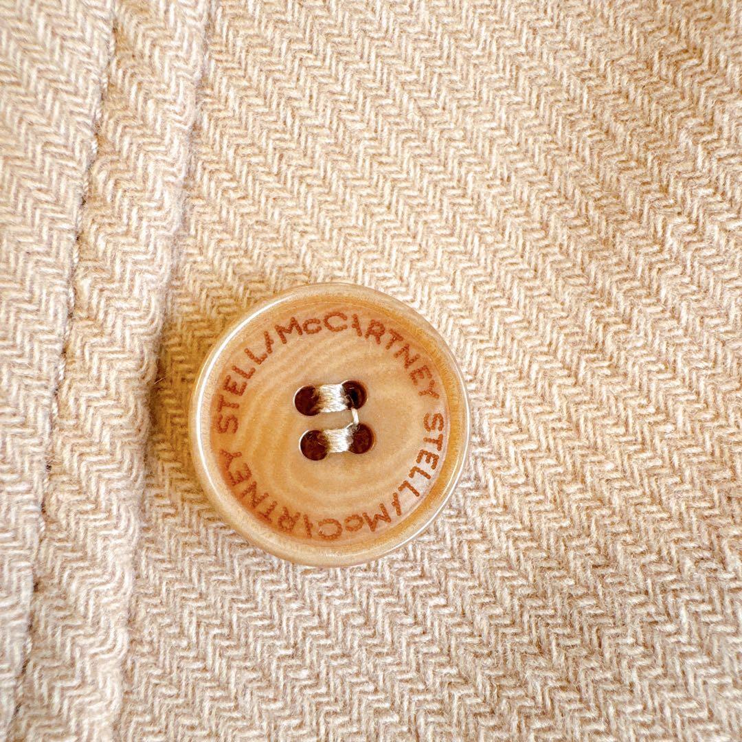 ステラマッカートニー　ウール100% チェスターコート キャメル　36