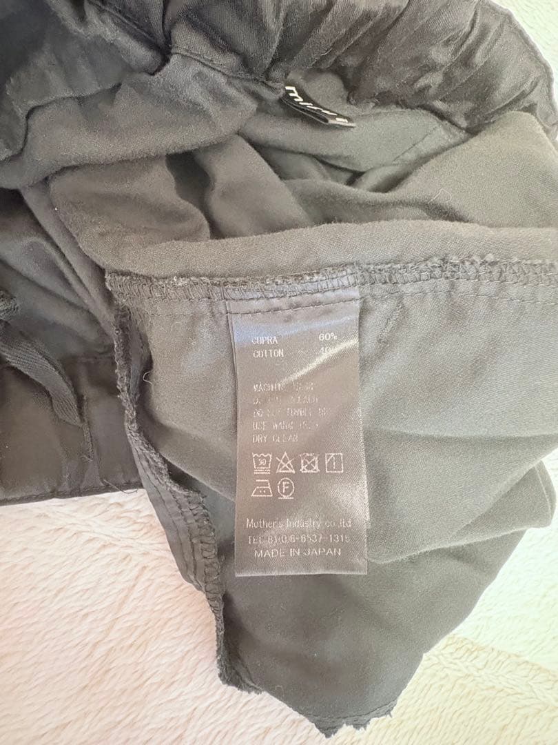 mizuiro ind ミズイロインド　モールスキンワイドカーゴパンツ