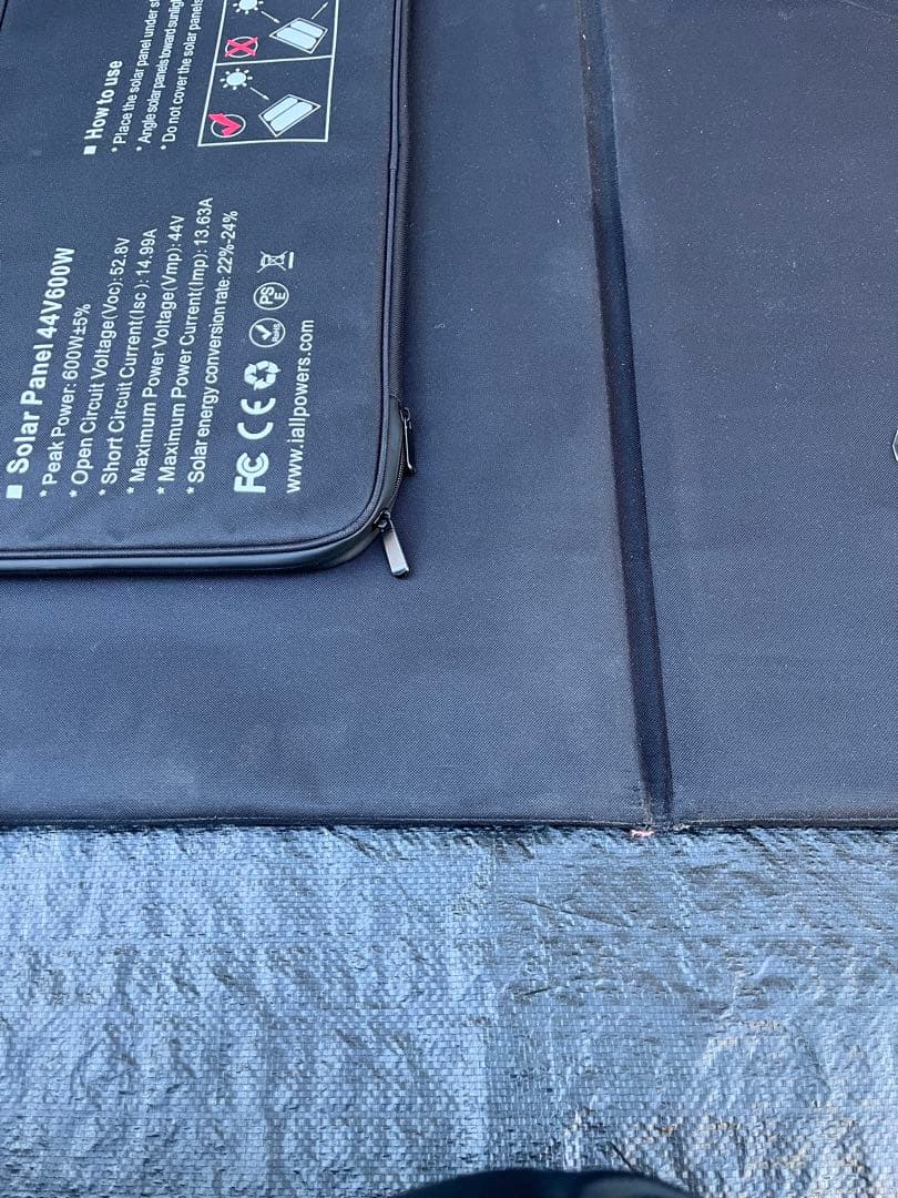 ALLPOWERS 600wソーラーパネル