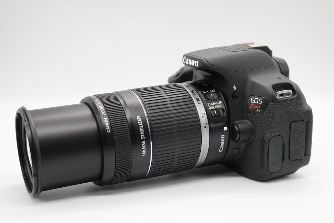 超美品ですが訳あり 【Canon EOS Kiss X7i ダブルレンズセット】