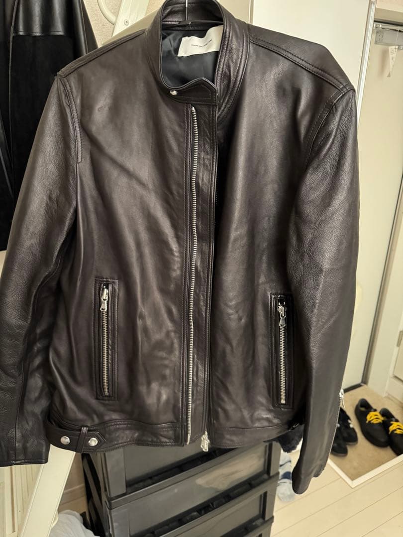 ジャケット・アウター Dress-FitSheepLeatherSingle Rider Jacket