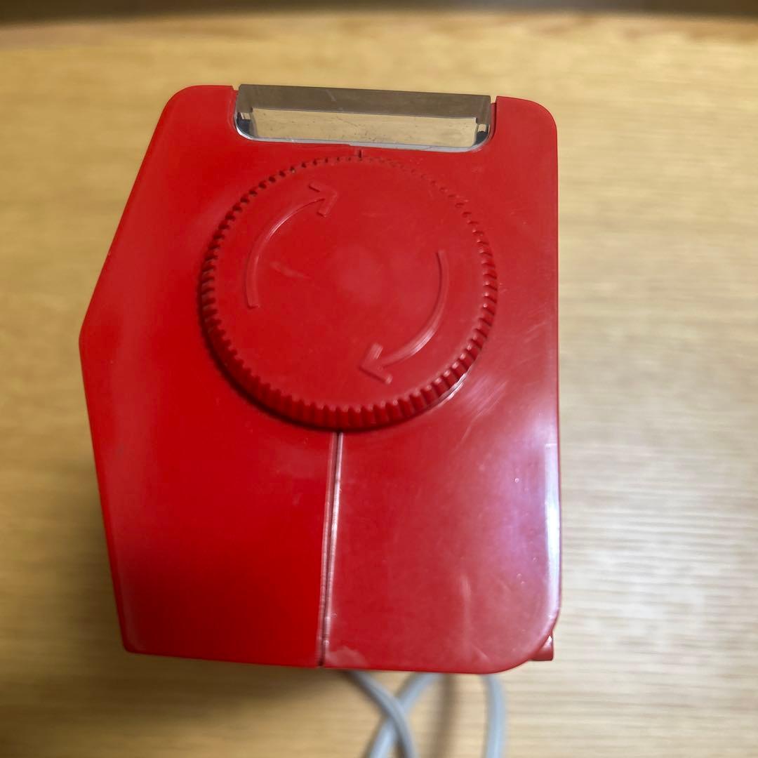 せ*ち様 COPAL 229赤パタパタ時計／フリック時計　箱、説明書付