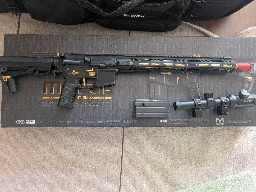 MTR-16 ガスガン ゴールドエディション