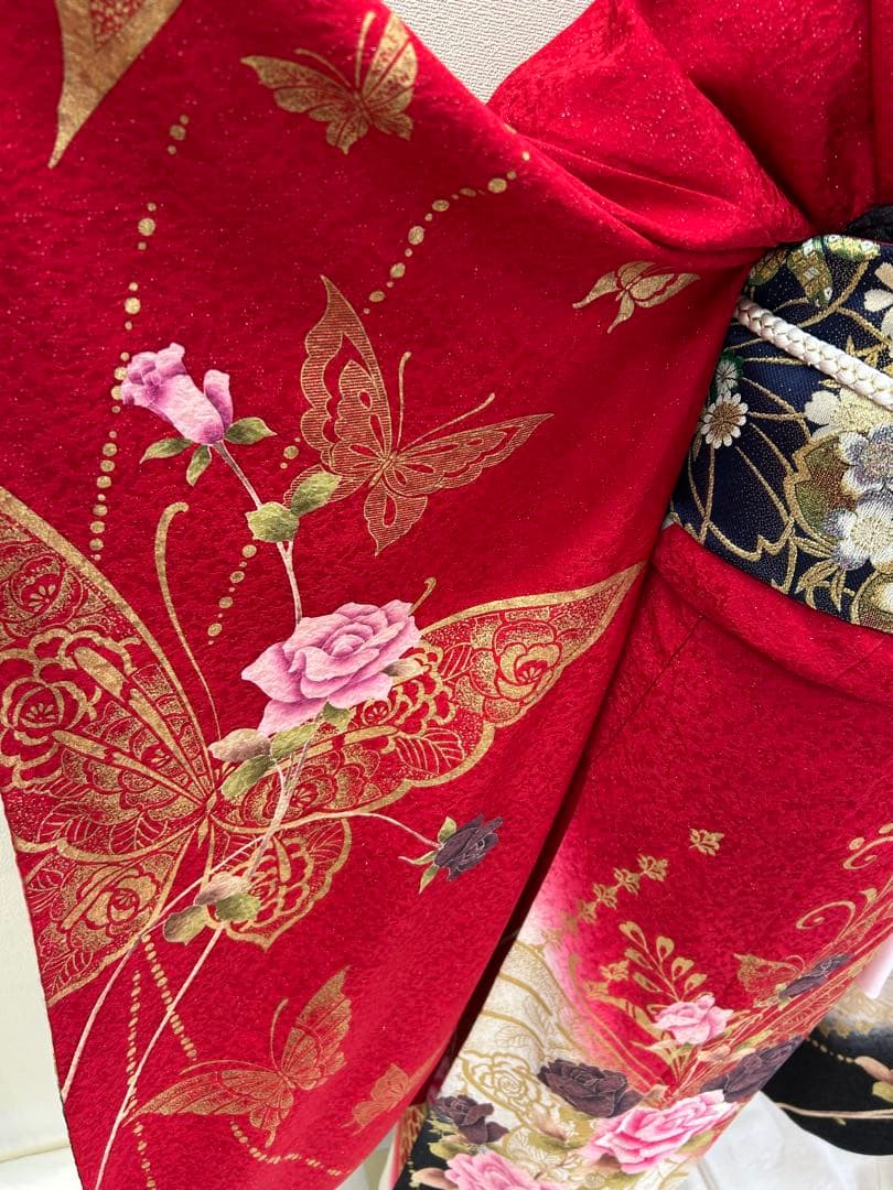 7日間　SALE ふ10 振袖フルセット　振袖セット　成人式　振袖正絹AB選べる