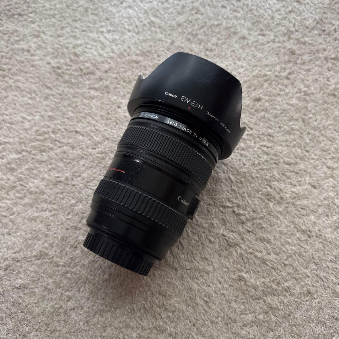 Canon EF 24-105mm f/4L IS USM レンズフード付き