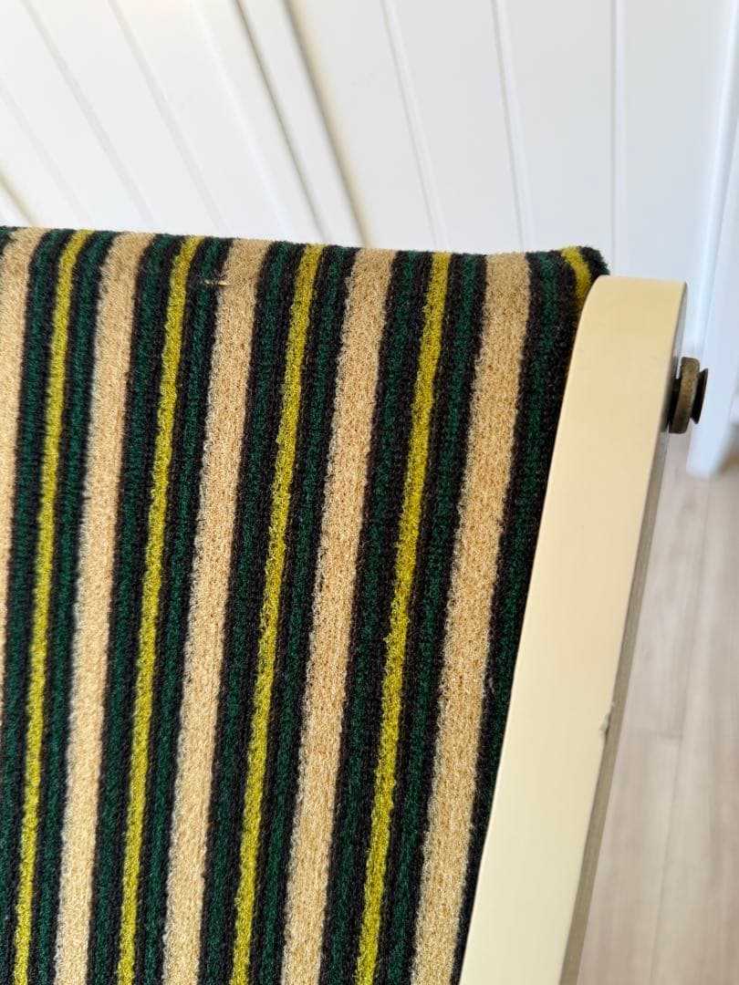 ①ソファ椅子 昭和レトロポップ ソファ テーブル セット グリーンストライプ