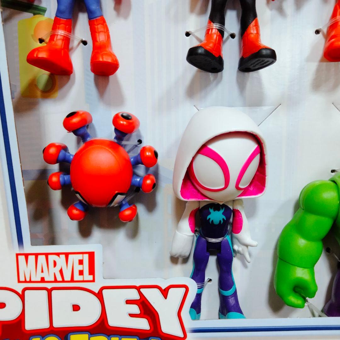 スパイディとすごいなかまたち フィギュアセット 10体 アメイジングフレンズ