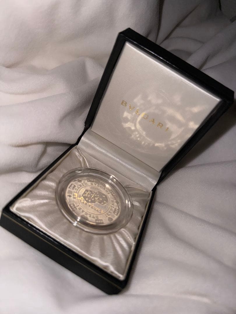 BVLGARI ラスベガス限定メダル 銀製記念硬貨 専用ケース付き