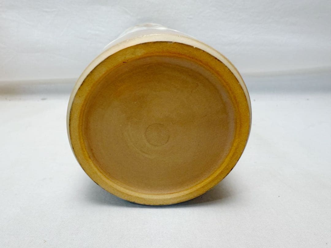 未使用 茶道具 平安善昇作 赤土蔦絵 細水指 中置水指 陶印 水差し 共箱