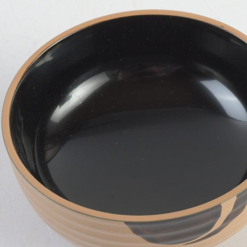 茶道具　佐々木麗峰作　二ツ巴蒔絵　提灯茶器　棗　共箱　V　9557