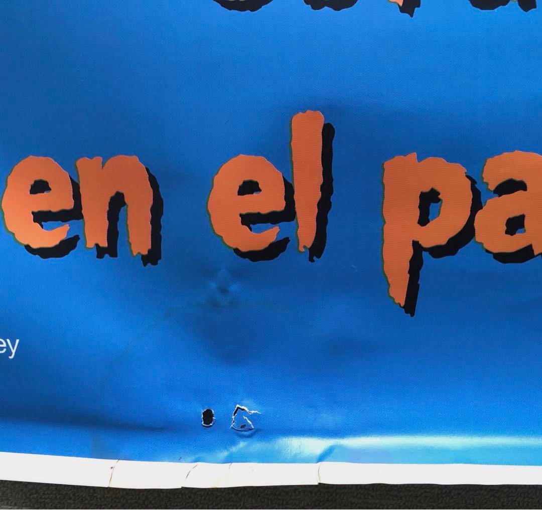 レア！ ナイトメアビフォアクリスマス ホーンテッド 超特大ポスター スペイン語版