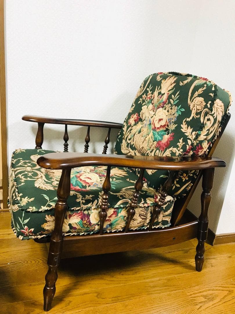 【美品】カリモク　一人用椅子